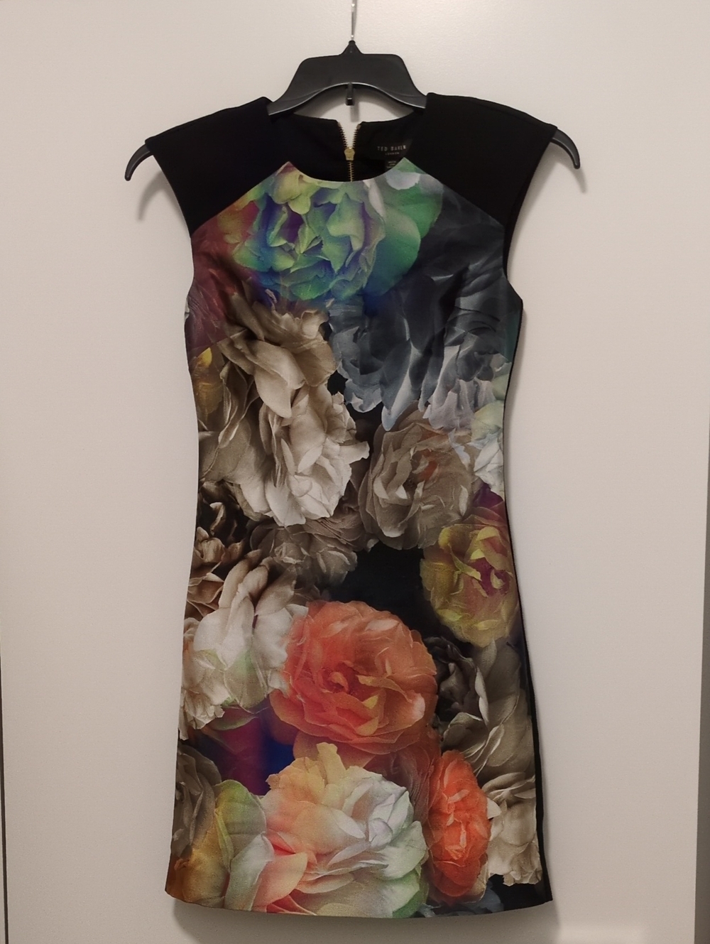 Ted Baker Helaina Technicolour Bloom Shift Dress, New With Tags